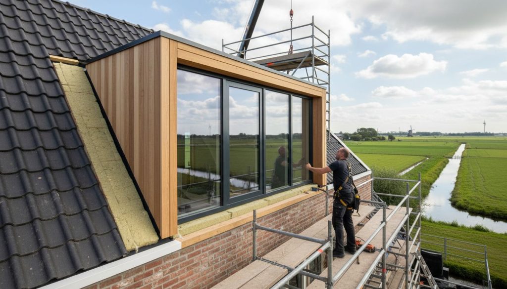 Dakkapel in Friesland voorbereiden op nieuwe energie-eisen